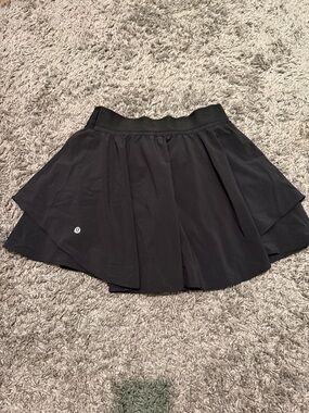 lululemon athletica Black Circle Skort
